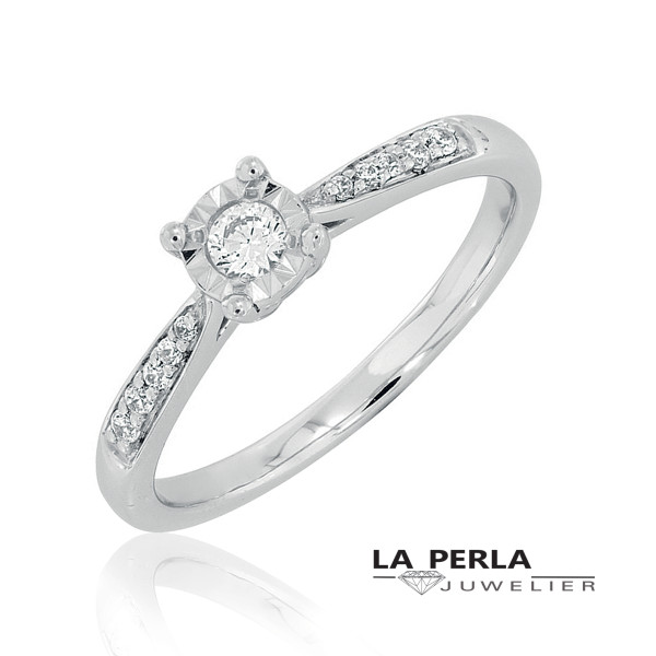 Huiscollectie ring JA4957 - Verlovingsring - 1,085.00€ bij www.juwelierlaperla.be