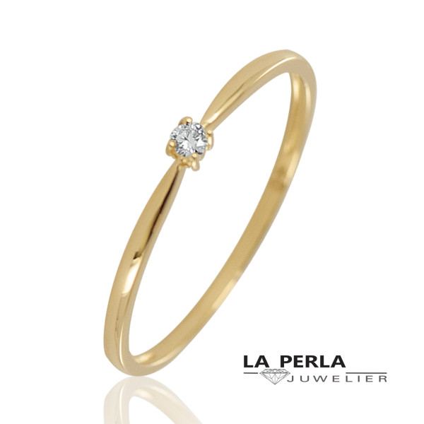 Huiscollectie ring 55970 - Verlovingsring - 355.00€ bij www.juwelierlaperla.be