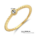 Huiscollectie ring 57841 - Verlovingsring - 599.00€ bij www.juwelierlaperla.be
