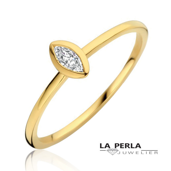 Huiscollectie ring 59014 - Verlovingsring - 760.00€ bij www.juwelierlaperla.be