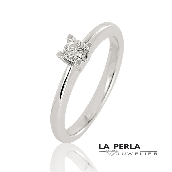 Huiscollectie ring 48073 - Verlovingsring - 1,350.00€ bij www.juwelierlaperla.be