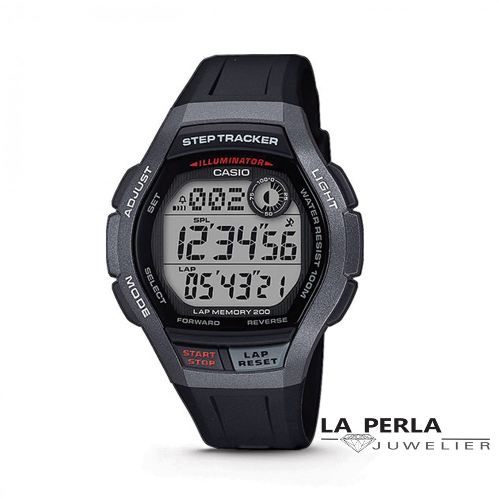 Casio WS-2100 — With Step Tracker for Walkers and Runners