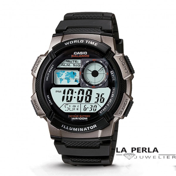 Casio uurwerk 3198 AE-1000W-1BVEF - Heren - 35.00€ bij www.juwelierlaperla.be